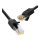 Kabel komputerowy UGREEN Kabel RJ45 NW102 Cat.6 25m czarny